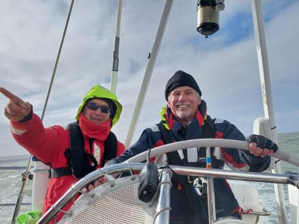 Vounteer crew training weekend sailing