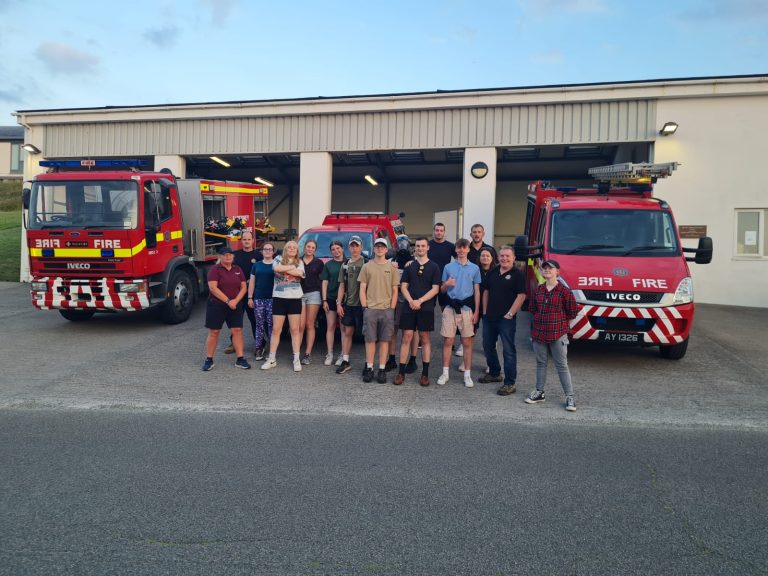 Group photo fire station