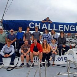 End of voyage group photo on CH4