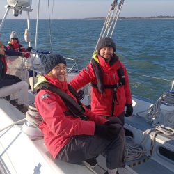 Build miles sailing the south coast