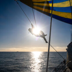 climbing spinnaker pole