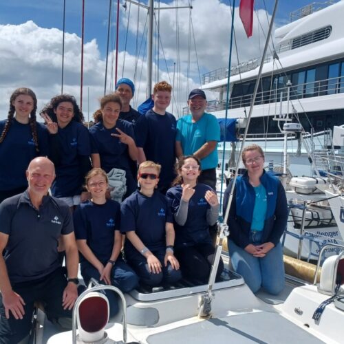 Naval Children's Charity sailing