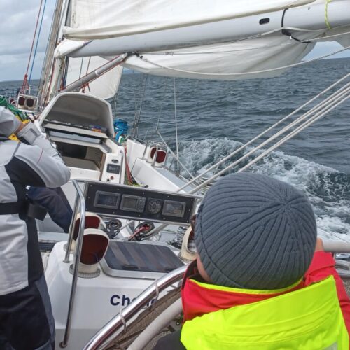 Sailing across the Irish Sea Leadership voyage for young adults