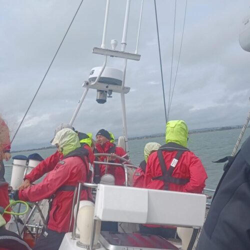 Round the Island race training 2025