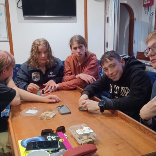 Sailing across the Irish Sea Leadership voyage for young adults