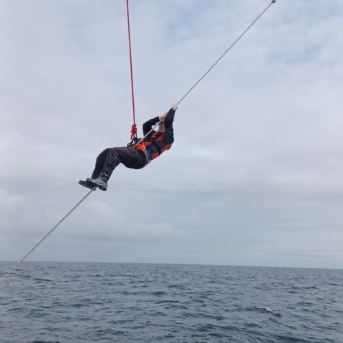 Sailing across the Irish Sea Leadership voyage for young adults