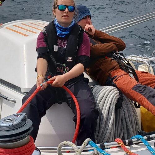 Sailing across the Irish Sea Leadership voyage for young adults