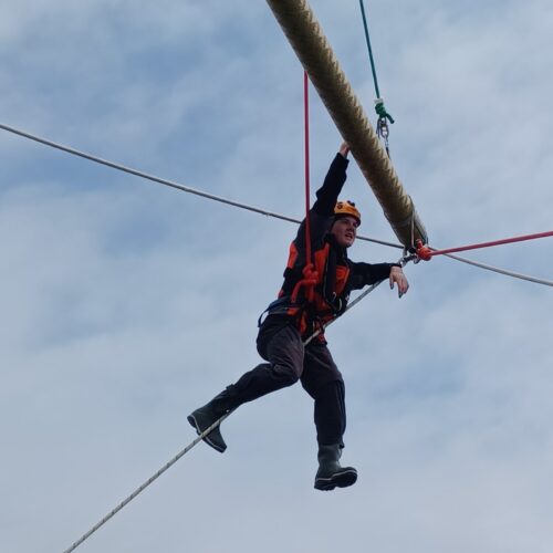 Sailing across the Irish Sea Leadership voyage for young adults
