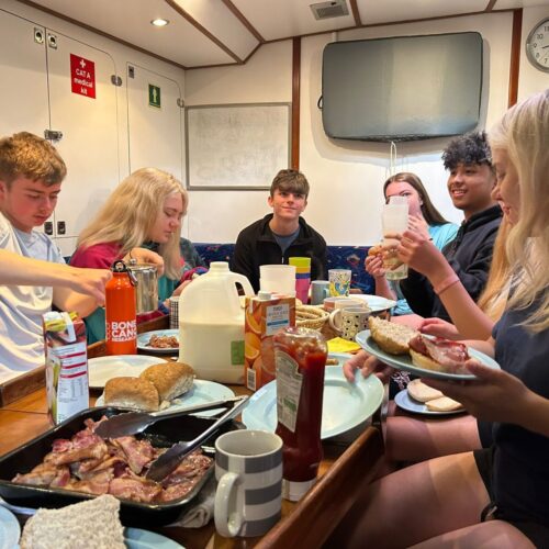 PSNI Tall Ships Youth Trust Voyage in Belfast