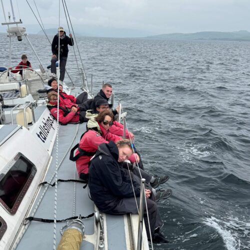 beautiful sail down to Greenock