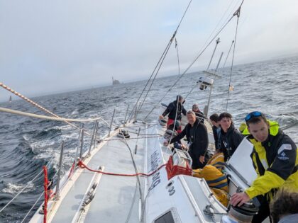 Ocean racing. Round the Island Race