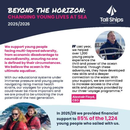 TallShips Impact Report front cover Page 1