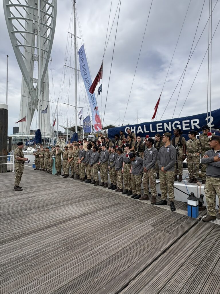 Cadet on board